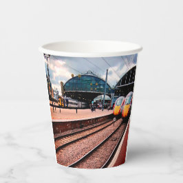 Vasos De Papel Estación de Newcastle