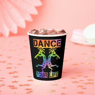 Vasos De Papel Estadounidenses nativos Kokopelli - Baile su vida