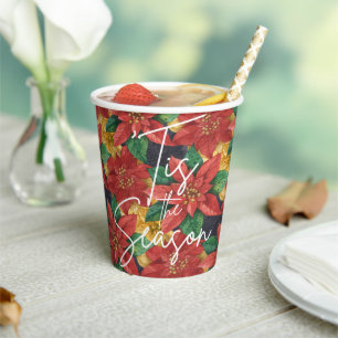 Vasos De Papel Este es el feriado de los Navidades de la temporad