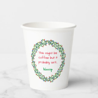 Vasos De Papel Esto puede ser gracioso diciendo que la taza de pa
