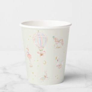Vasos De Papel Estrella chica Princesa Fairytale Ballerina Baby S