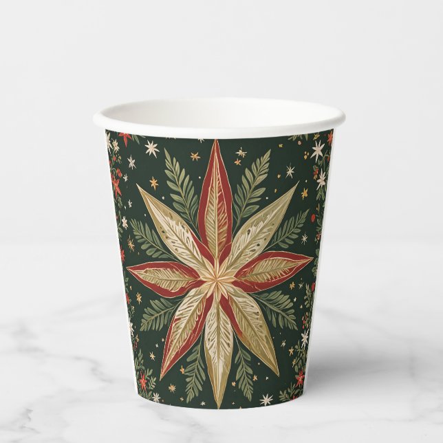 Vasos De Papel Estrella de la Maravilla (Anverso)