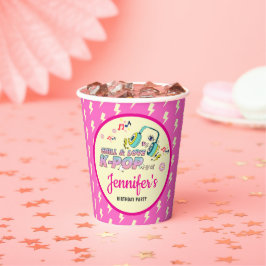 Vasos De Papel Estrella de música K-Pop de Fiesta de cumpleaños s