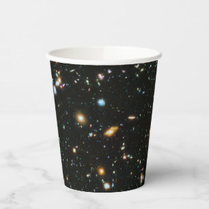 Vasos De Papel Estrellas espaciales profundas y galaxias