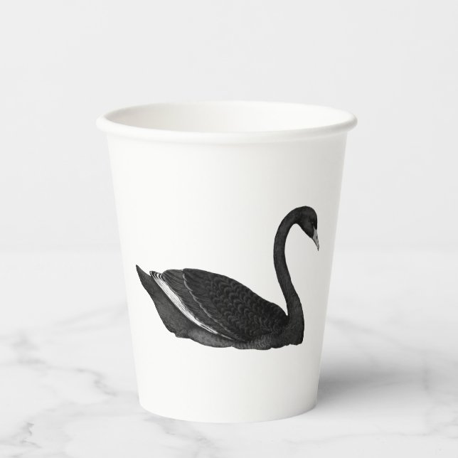 Vasos De Papel Evento de cisne negro (Anverso)