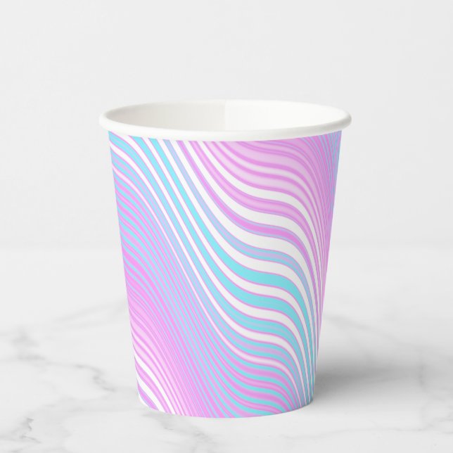 Vasos De Papel evolución de stripewave : (Izquierda)