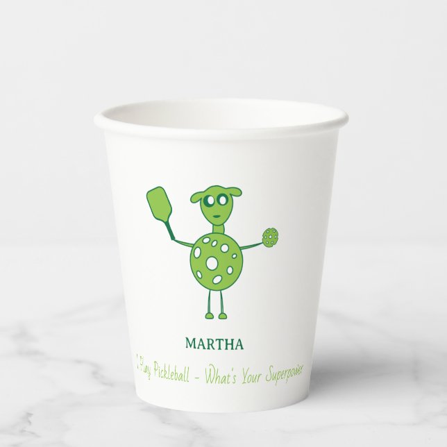 Vasos De Papel Éxito de Green Serve & Sip (Anverso)