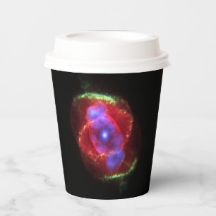 Vasos De Papel exploración nebulosa del espacio ultraterrestre as