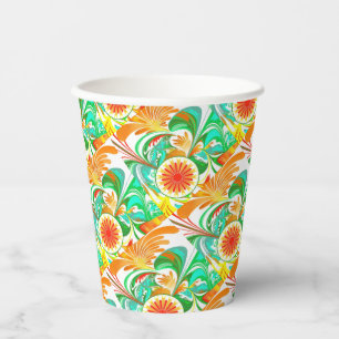 Vasos De Papel Explosión de cítricos