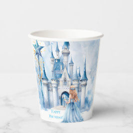 Vasos De Papel Fairy Tale Princess Castle Chica Birday Party