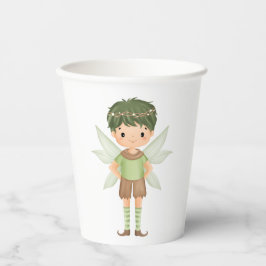 Vasos De Papel Fairy Wearing Green
