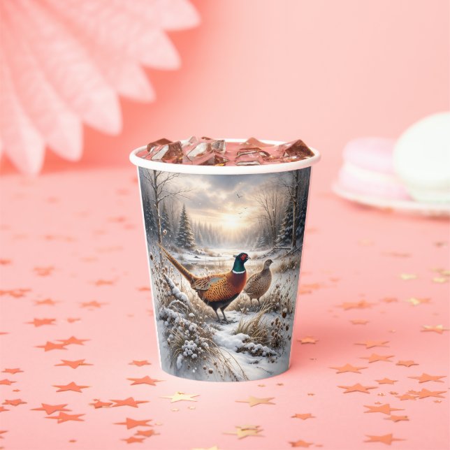 Vasos De Papel Faisán  (in situ)