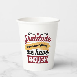 Vasos De Papel Faith and Gratitude Artwork – Uplifting Christian 