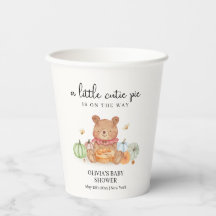 Fall Cutie Pumpkin Pie Teddy Bear Baby Shower