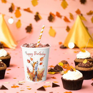 Vasos De Papel Fall vibes Fox