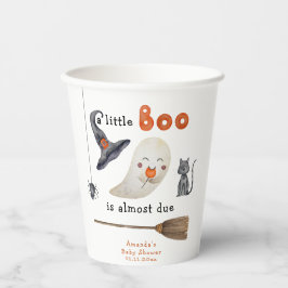 Vasos De Papel Fantasma lindo - ducha de bebé