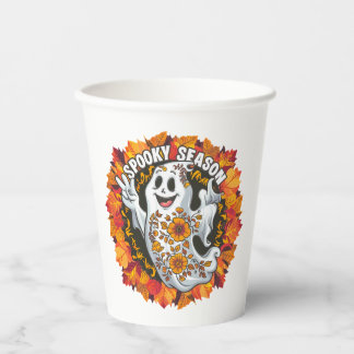 Vasos De Papel Fantasma personalizado divertida