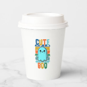 Vasos De Papel Fantasma retro vintage