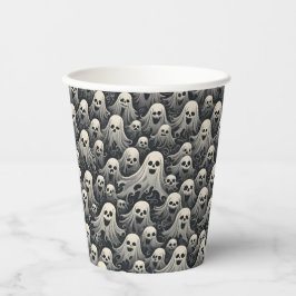 Vasos De Papel Fantasmas