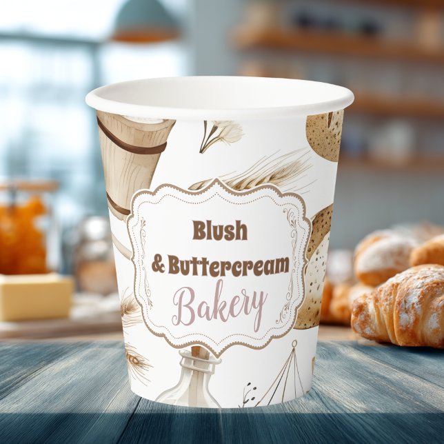 Vasos De Papel Farmhouse Artisan Bakery (Subido por el creador)