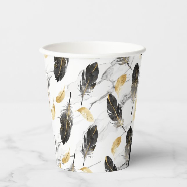 Vasos De Papel "Feather Breeze Paper Cup" (Anverso)