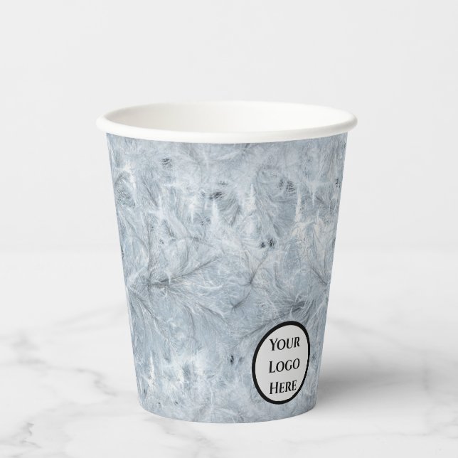 Vasos De Papel Feathers (Anverso)