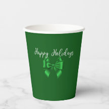 Felices Fiestas Elegantes Verdes