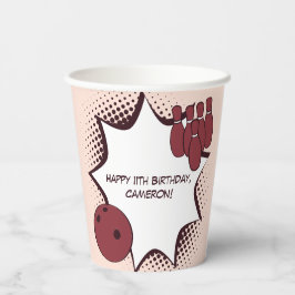 Vasos De Papel Feliz 11.º Fiesta de bolos de cumpleaños