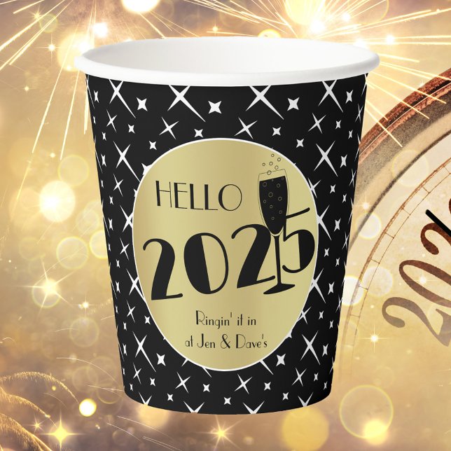 Vasos De Papel Feliz Año Nuevo (Subido por el creador)