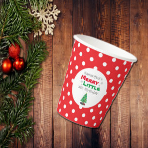 Vasos De Papel Feliz cumpleaños pequeño