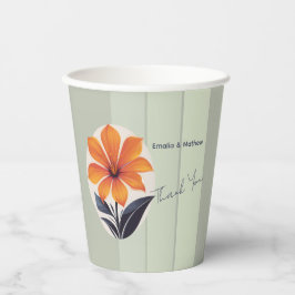 Vasos De Papel Feliz Día de Acción de Gracias