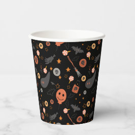 Vasos De Papel Feliz fiesta de cumpleaños de disfraces de Hallowe