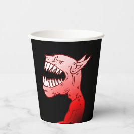 Vasos De Papel Feliz Halloween Ghoul