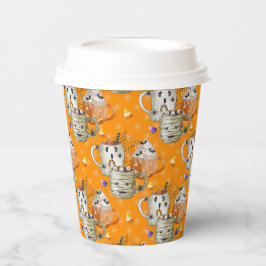 Vasos De Papel Feliz Halloween Mummy Mugs