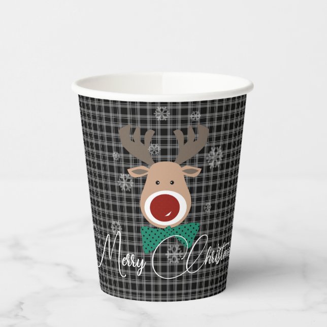 Vasos De Papel ¡Feliz Navidad! (Izquierda)