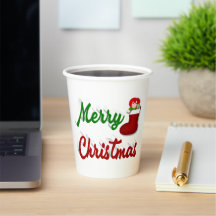 Feliz navidad Guión rojo verde