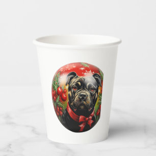 Vasos De Papel Feliz Navidad Sussex Spaniel