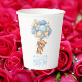 Vasos De Papel ¡Feliz primer cumpleaños, pequeño!