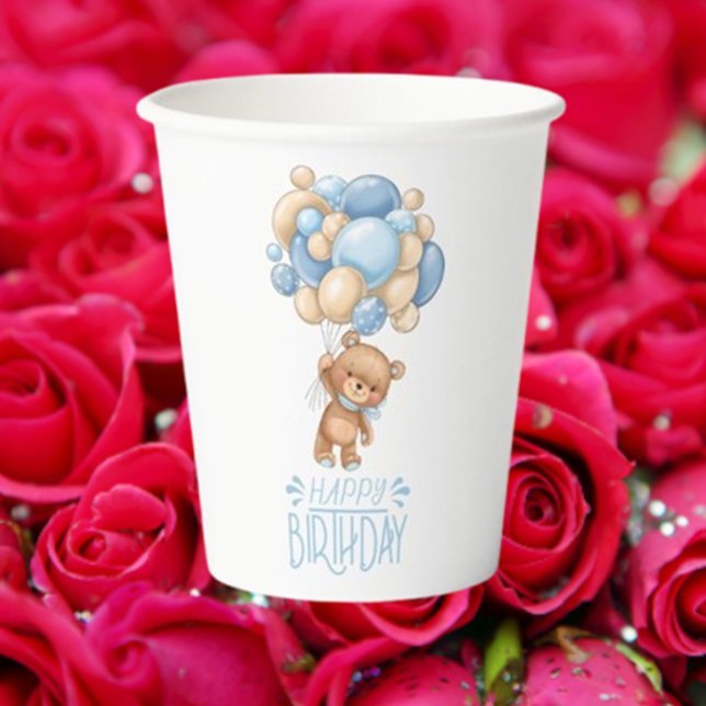 Vasos De Papel ¡Feliz primer cumpleaños, pequeño! (Subido por el creador)