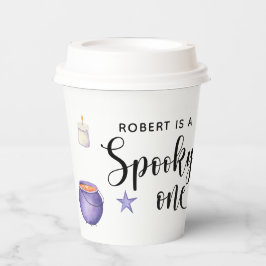 Vasos De Papel Festejo de primer cumpleaños de Spooky One Hallowe