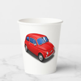 Vasos De Papel Fiat 500 Anni 80