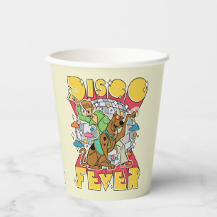 Vasos De Papel Fiebre Disco con Scooby y Shaggy