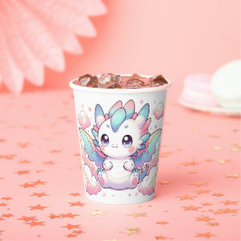 Vasos De Papel Fiery Dragon Baby Shower