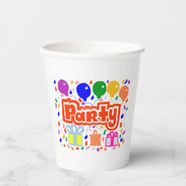 Vasos De Papel Fiesta