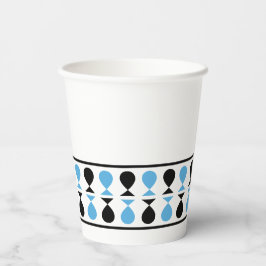 Vasos De Papel ¡fiesta! Azul