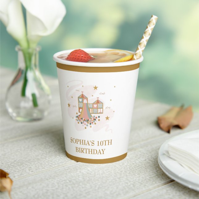 Vasos De Papel Fiesta de aventuras de recreo (in situ)