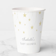 Fiesta de Baby Shower de Estrellas Pequeñas Elegan