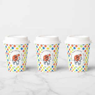 Vasos De Papel Fiesta de baloncesto Dink Personalizado deportivo 