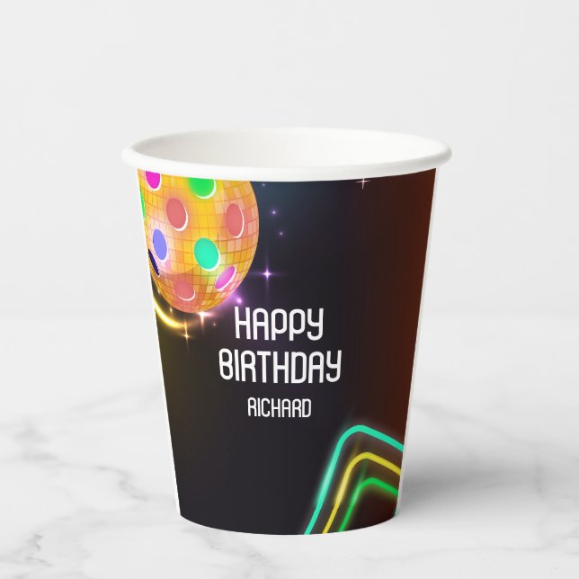 Vasos De Papel Fiesta de baloncesto infantil (Anverso)