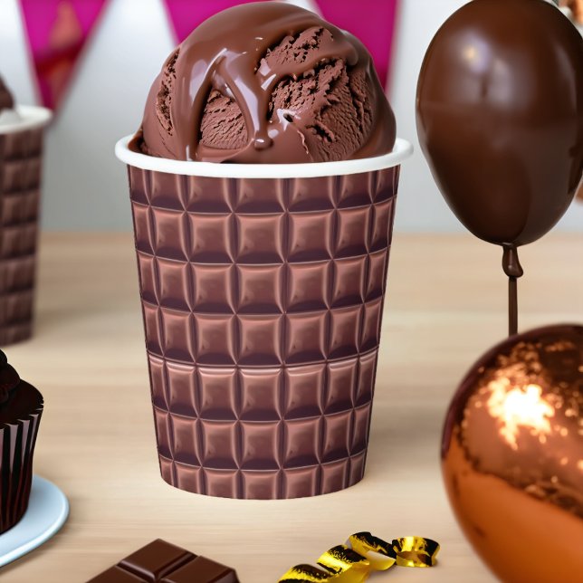 Vasos De Papel Fiesta de bar con velas de chocolate (Subido por el creador)